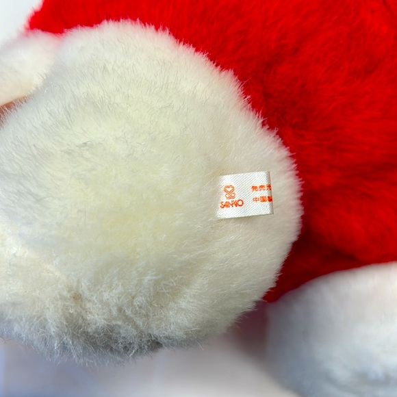 Vintage SANRIO “ Hello Kitty “ standing plush with bow and mini teddy - Picture 6 of 8